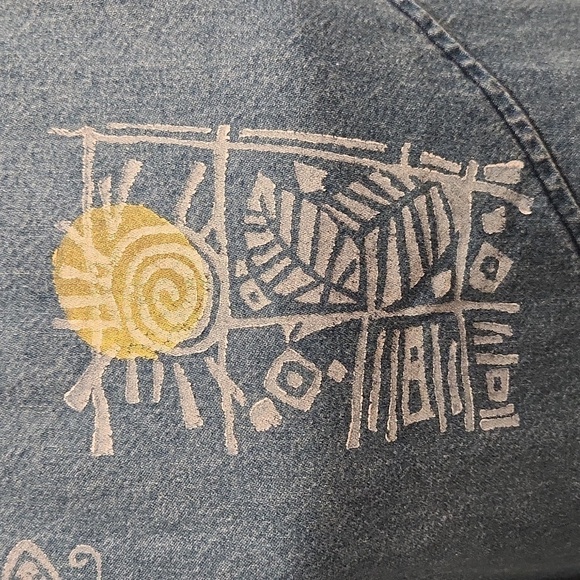 Denim Maxi Dress USA Oversized - Picture 4 of 10